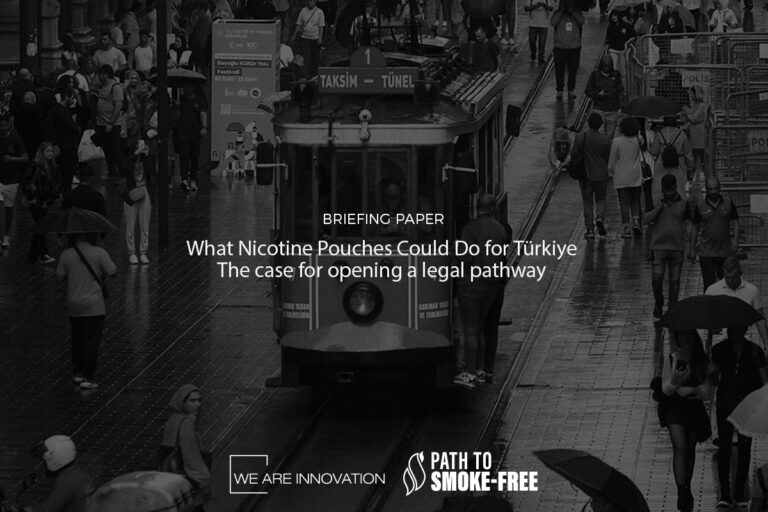 What Nicotine Pouches Could Do for Türkiye. The case for opening a legal pathway [Briefing Paper]